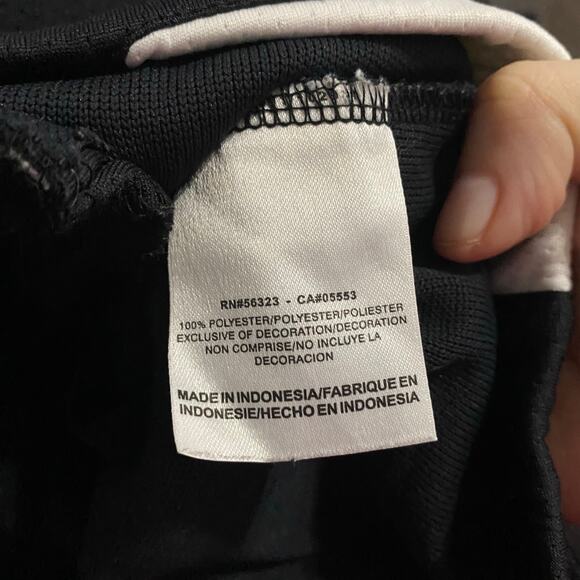 Nike black white full zip track jacket mens size medium - Picture 10 of 10